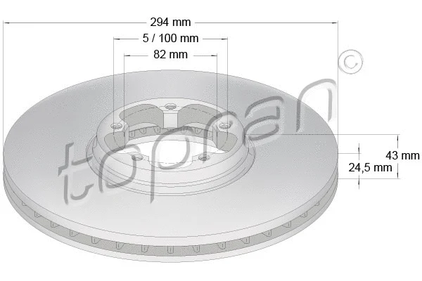 Brake Disc (302 087)