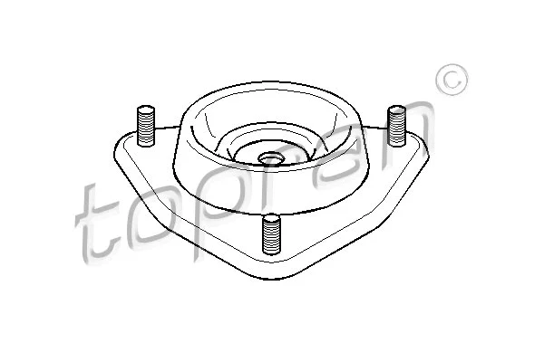 Suspension Strut Support Mount (301 970)