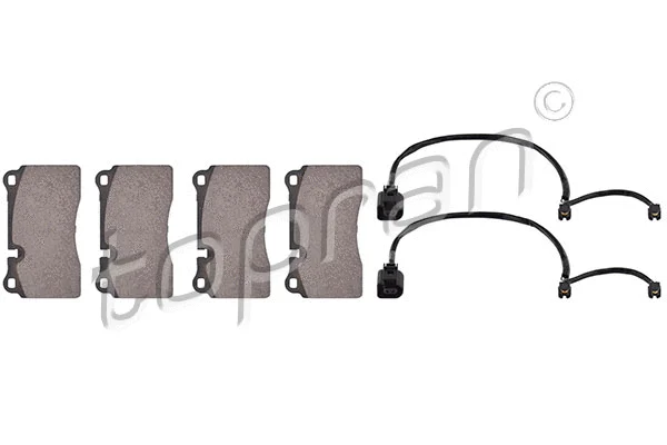 Brake Pad Set, disc brake (111 582)