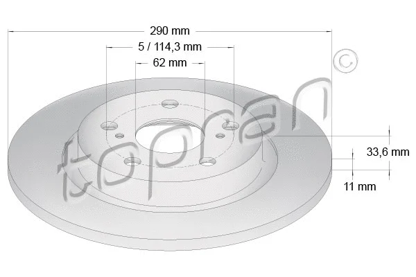 Brake Disc (631 157)