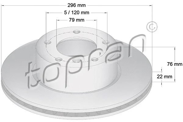 Brake Disc (500 570)