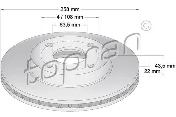 Brake Disc (301 415)