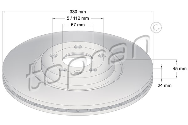 Brake Disc (504 055)