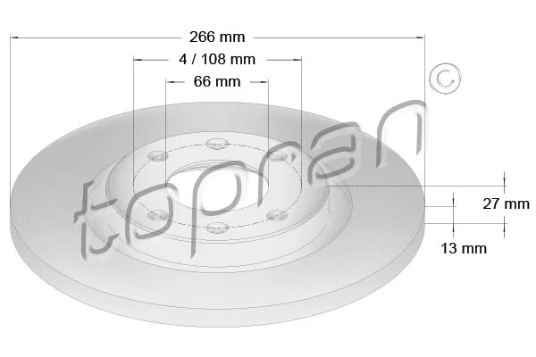 Brake Disc (722 456)