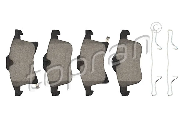 Brake Pad Set, disc brake (208 504)