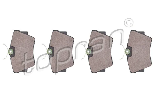 Brake Pad Set, disc brake (207 090)