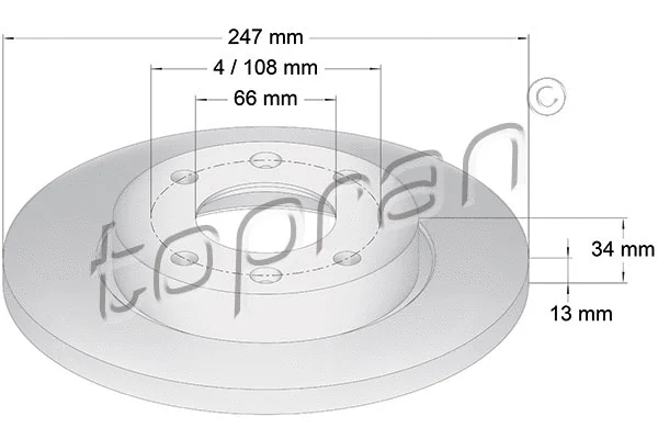Brake Disc (721 175)