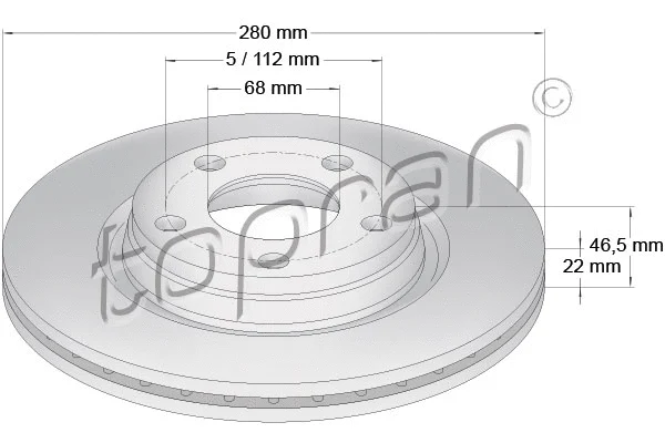 Brake Disc (107 684)