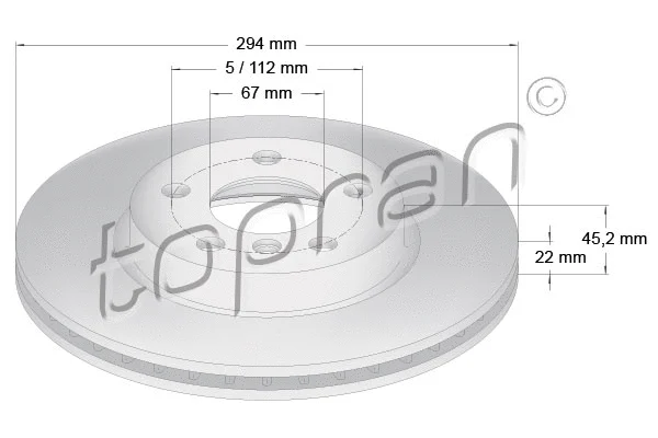 Brake Disc (503 019)