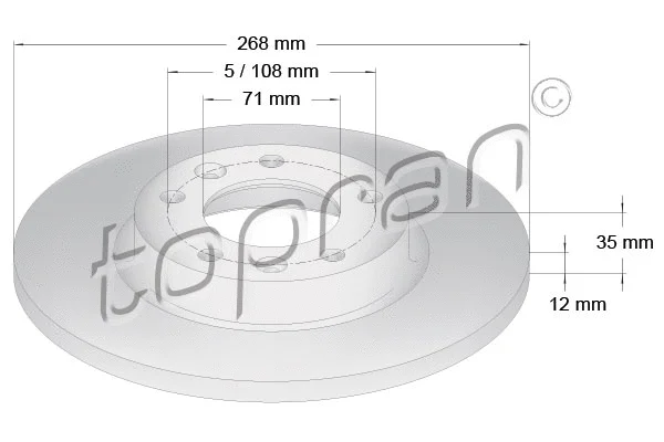 Brake Disc (723 881)
