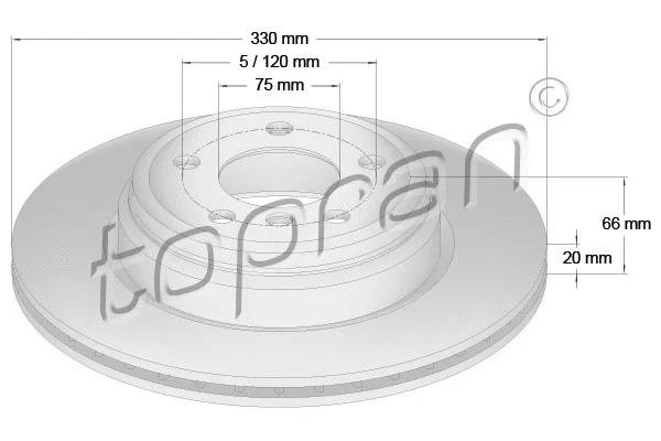 Brake Disc (503 018)