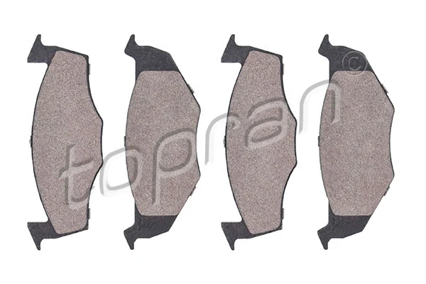 Brake Pad Set, disc brake (107 237)