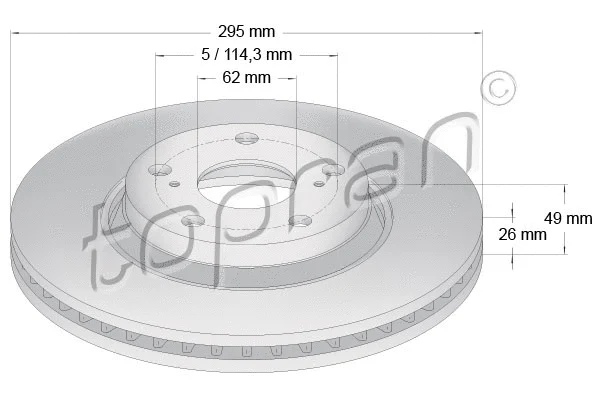 Brake Disc (631 167)