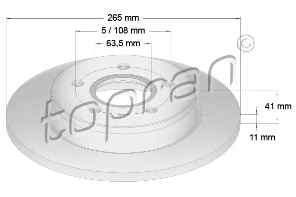 Brake Disc (302 332)