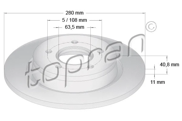 Brake Disc (302 333)