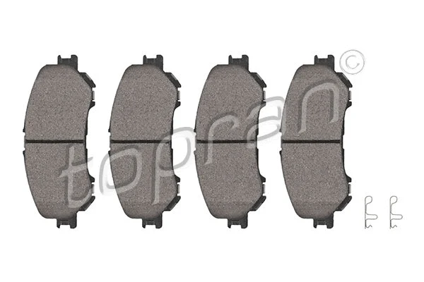 Brake Pad Set, disc brake (624 508)