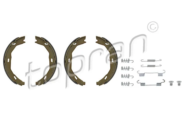 Brake Shoe Set, parking brake (401 906)