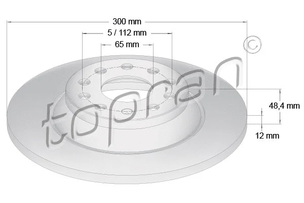 Brake Disc (116 888)