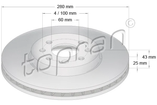 Brake Disc (207 179)