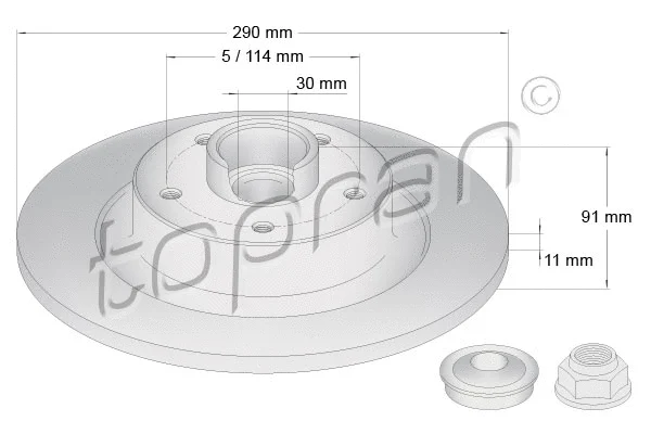 Brake Disc (631 169)