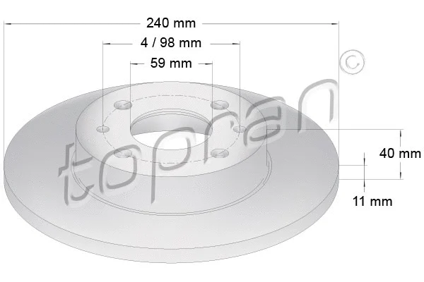 Brake Disc (304 230)