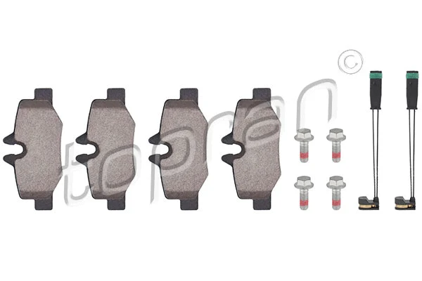 Brake Pad Set, disc brake (401 929)