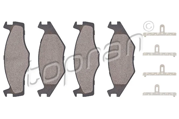 Brake Pad Set, disc brake (103 073)