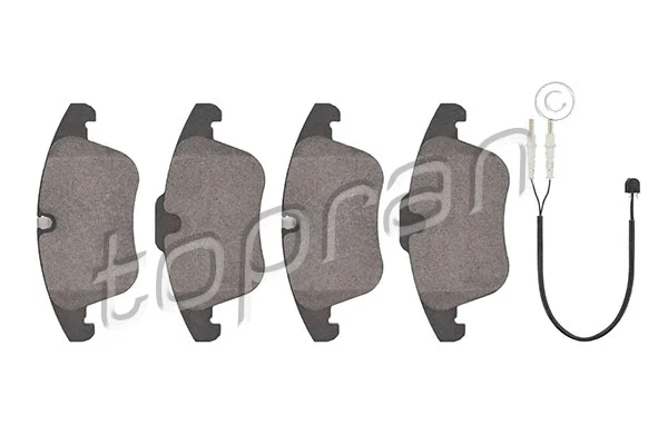 Brake Pad Set, disc brake (723 320)