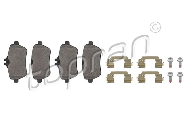 Brake Pad Set, disc brake (409 690)