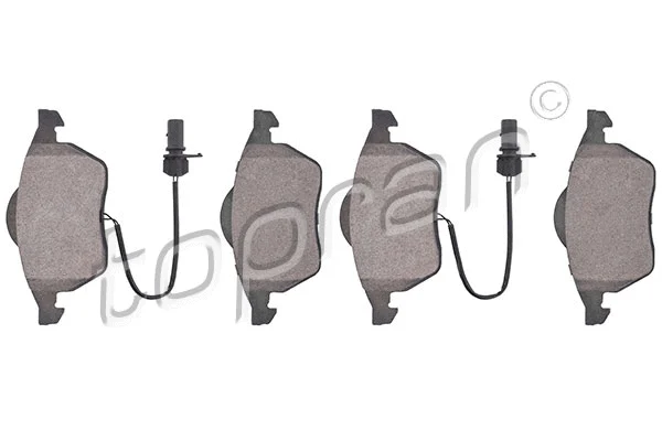 Brake Pad Set, disc brake (109 457)