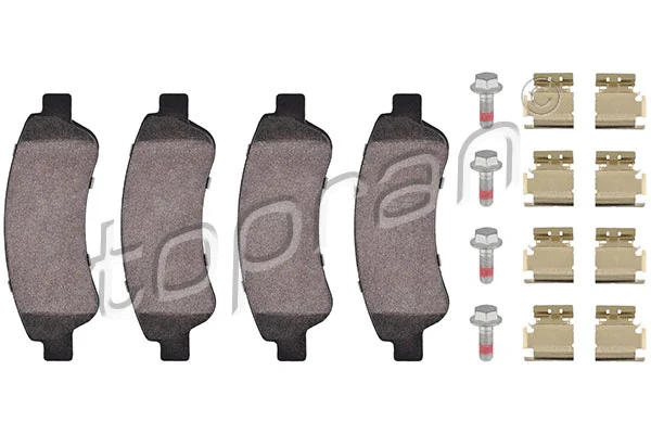 Brake Pad Set, disc brake (722 613)