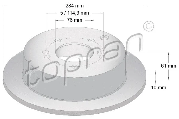 Brake Disc (820 378)