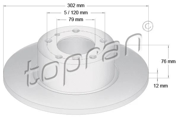 Brake Disc (500 561)