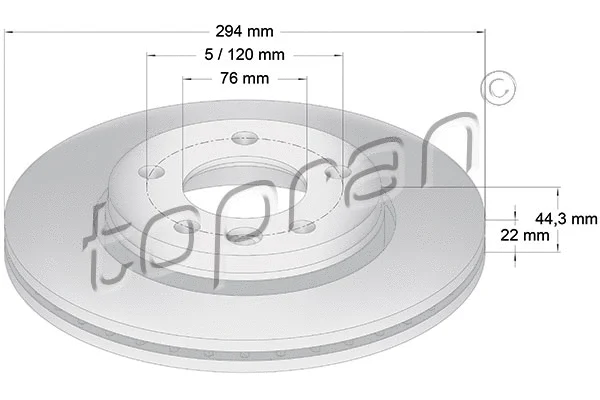 Brake Disc (110 416)