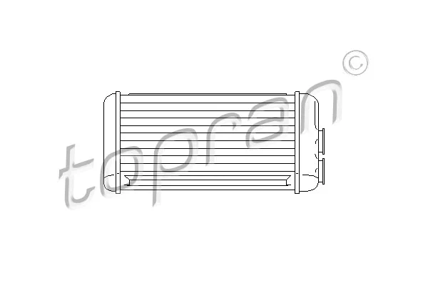 Heat Exchanger, interior heating (207 123)