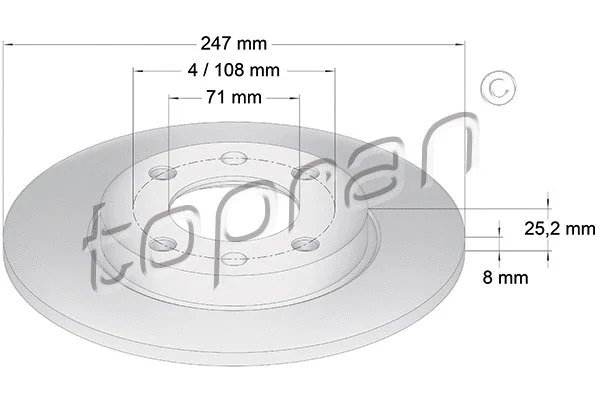 Brake Disc (721 891)