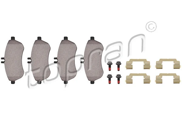 Brake Pad Set, disc brake (407 764)