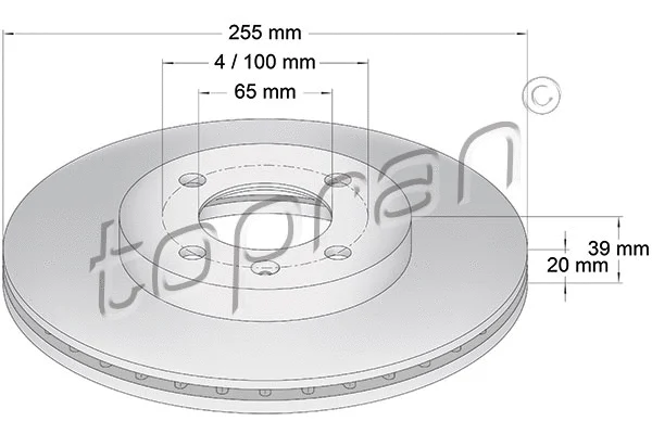 Brake Disc (103 408)