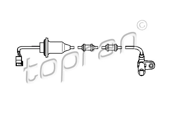 Sensor, wheel speed (401 549)