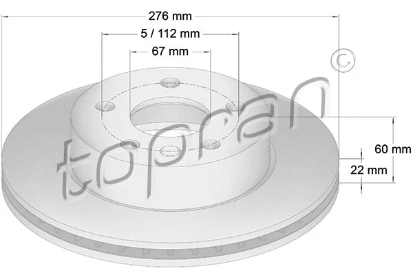 Brake Disc (400 857)