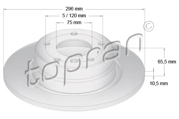 Brake Disc (500 950)