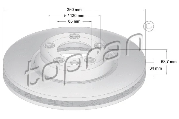 Brake Disc (111 288)