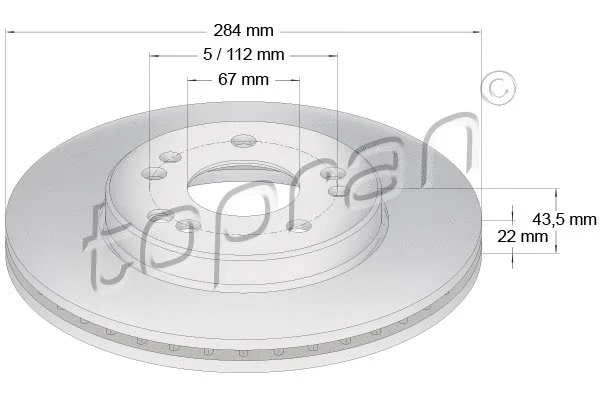 Brake Disc (400 845)