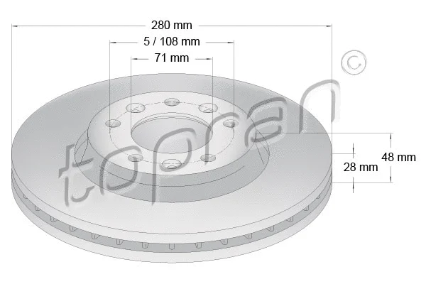 Brake Disc (722 486)