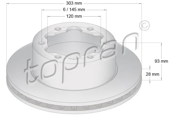 Brake Disc (111 653)