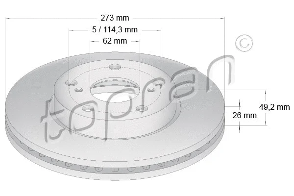 Brake Disc (600 588)