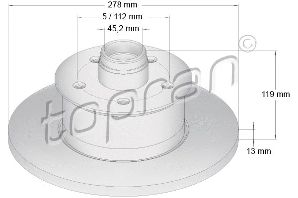 Brake Disc (103 263)