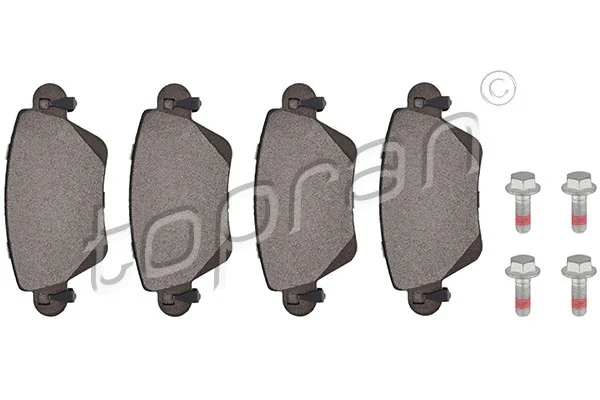 Brake Pad Set, disc brake (302 051)