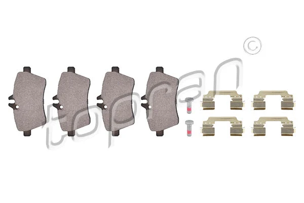 Brake Pad Set, disc brake (401 648)