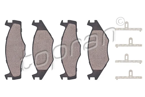Brake Pad Set, disc brake (102 843)